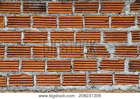 bricks and concrete materail construction durable wall old style