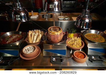 Assorted Delicious Indian Food