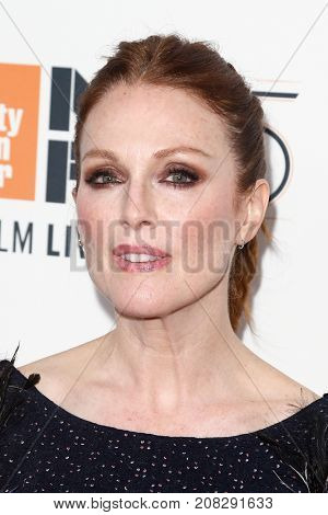 NEW YORK-OCT 07: Actress Julianne Moore attends the 