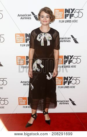 NEW YORK-OCT 07: Actress Millicent Simmonds attends the 