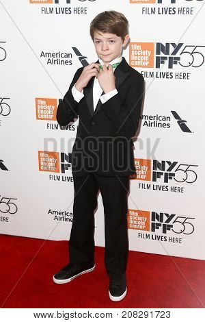 NEW YORK-OCT 07: Actor Oakes Fegley attends the 
