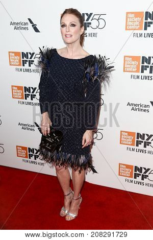 NEW YORK-OCT 07: Actress Julianne Moore attends the 