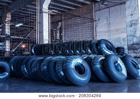 Avia tires production, industrial space