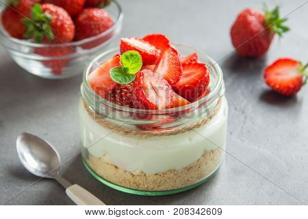 Cheesecake In Jar