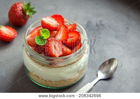 Cheesecake In Jar