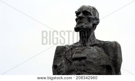 Khatyn, Belarus. July 25 2017. Memorial to the victims of World war II.