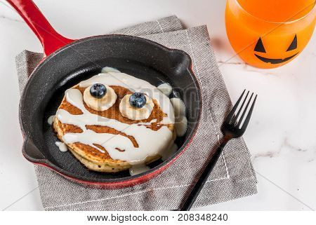 Funny Pancakes For Halloween