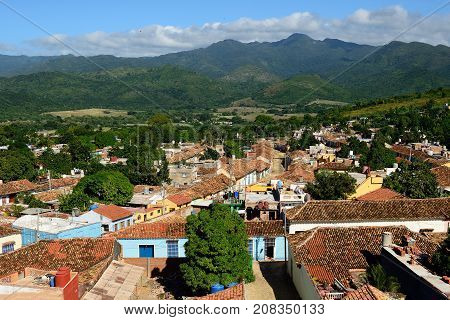 Trinidad city the most tourist city on Cuba