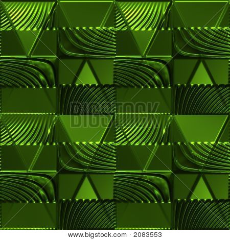 Superficie de Metal verde