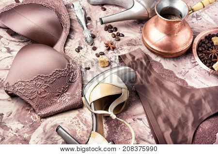 Lingerie And Coffee