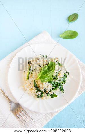 Spinach Risotto