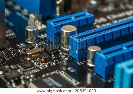 Electronic engineer chip, computer processor technology. Microchip computer cpu hardware, printed digital motherboard component. Pc equipment , technician industry electronic background