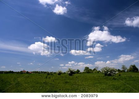 Polský venkovské krajiny