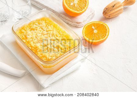 Orange Granita