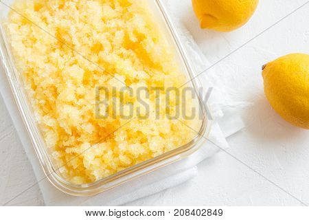 Lemon Granita