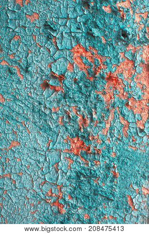 Tial and orange vintage color. grange texture background for your design