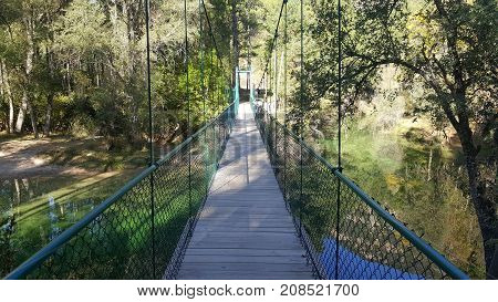In The Natural Park Of The High Tajo In Guadalajara
