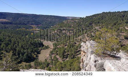 In The Natural Park Of The High Tajo In Guadalajara