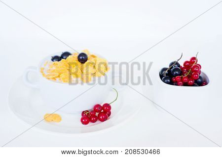 Image of different healthy food made of weat