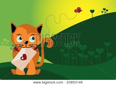 Postbudet kat