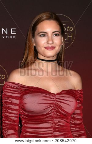 LOS ANGELES - OCT 4:  Ivana Baquero at the People's Ones To Watch Party at the NeueHouse Hollywood on October 4, 2017 in Los Angeles, CA