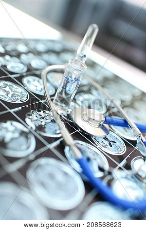 Treatment of an oncological diseases of human brain.