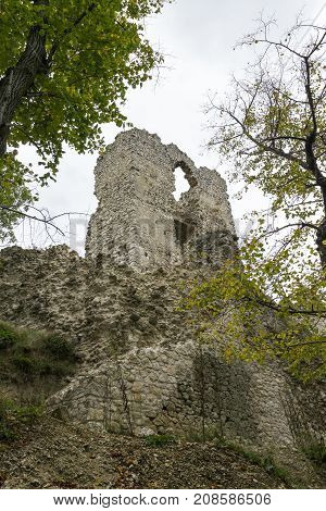 Ruins Of Vitanyvar In Hungary