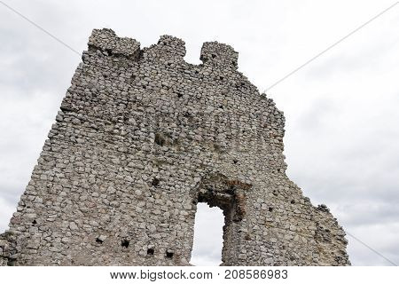 Ruins Of Vitanyvar In Hungary