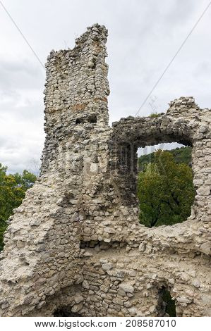 Ruins Of Vitanyvar In Hungary