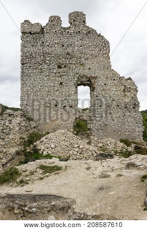 Ruins Of Vitanyvar In Hungary