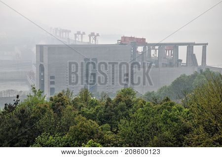 The Biggest Hydroelectric Power Station in the World - Three Gorges Dam on Yangtze river in China