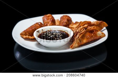 Crispy Pork Potstickers