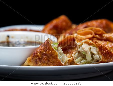 Crispy Pork Potstickers