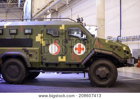 Manufacture Of Medical Armored Vehicles At A Specialized Exhibition
