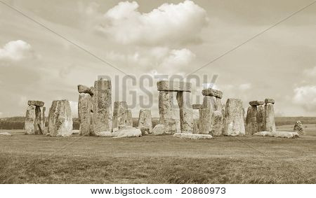Den berømte Stonehenge
