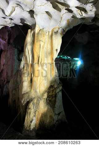 Karain Cave and Paleolithic Archaeological Monument in Turkey