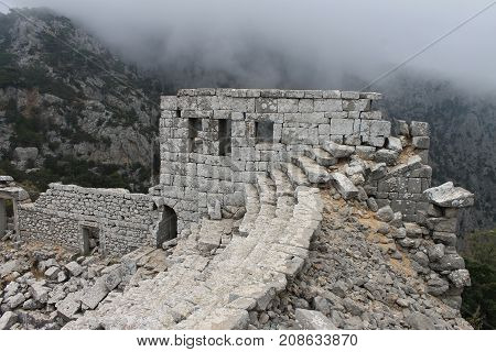 Termessos is an ancient city located in the southeast of the historical area of ​​Pisidia