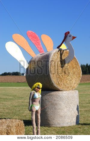 Hay Bale Turkey 2