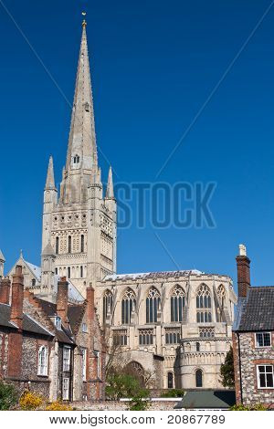 Norwich Cathedral, Norfolk, UK