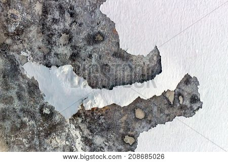 Vintage or grungy white background of natural cement or stone old texture as a retro pattern wall.