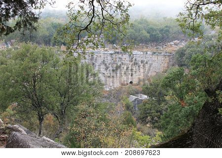 Termessos is an ancient city located in the southeast of the historical area of Pisidia
