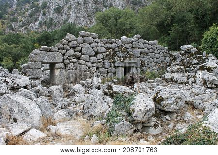 Termessos is an ancient city located in the southeast of the historical area of Pisidia