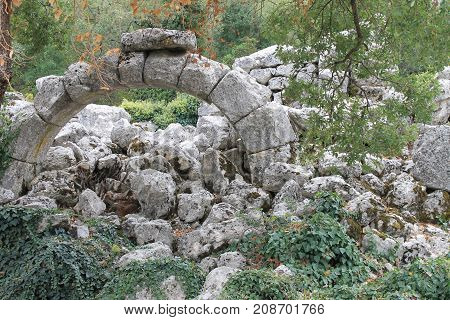 Termessos is an ancient city located in the southeast of the historical area of Pisidia