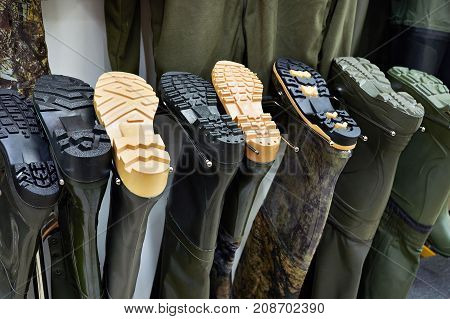 Rubber Swamp Boots For Fishing In Store