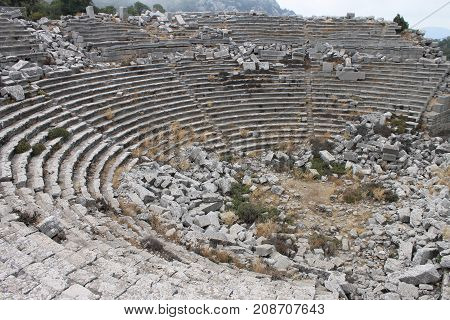 Termessos is an ancient city located in the southeast of the historical area of Pisidia