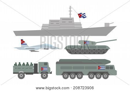Military Machinery Illustration