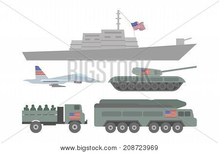 Military Machinery Illustration