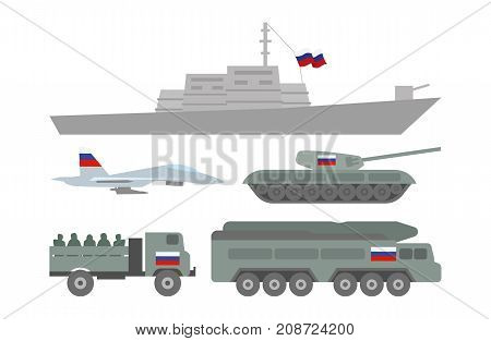 Military Machinery Illustration