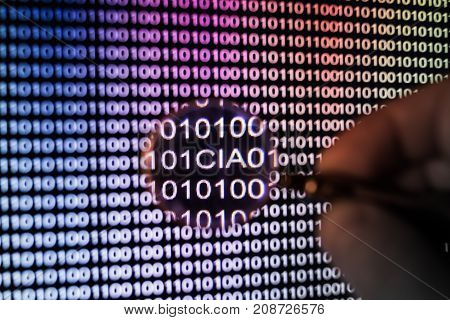 Binary Code Screen