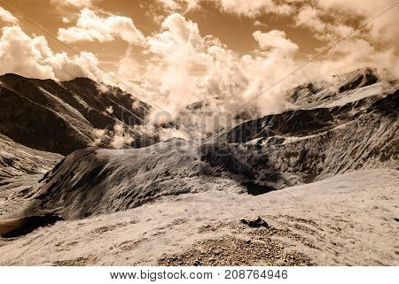Mountain Panorama View From Volovec In Slovakia